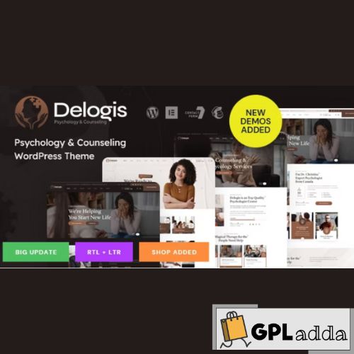 Delogis – Psychology & Counseling WordPress Theme