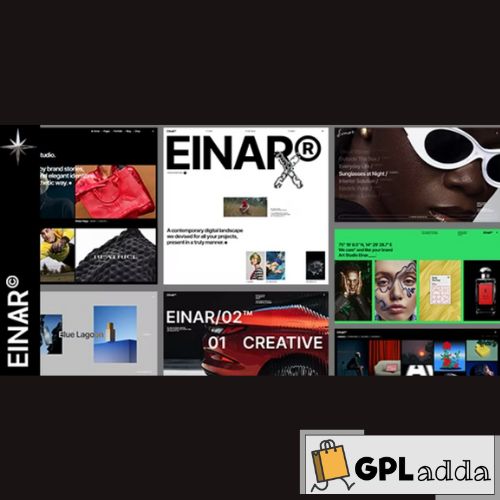 Einar – Design Agency WordPress Theme