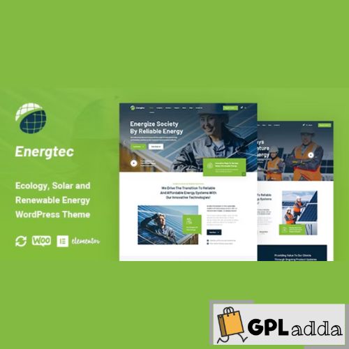 Energtec – Solar and Wind Energy WordPress Theme