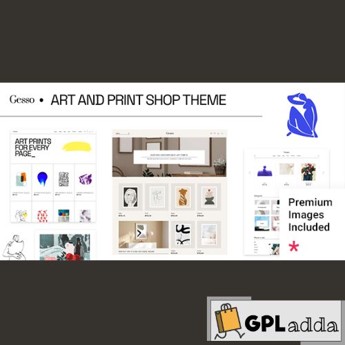 Gesso – Art & Print Shop Theme