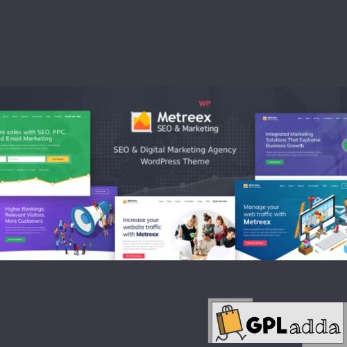 Metreex – SEO Marketing WordPress Theme