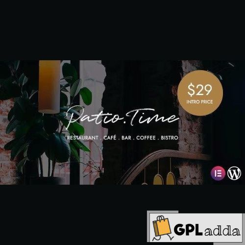 PatioTime – Restaurant WordPress Theme