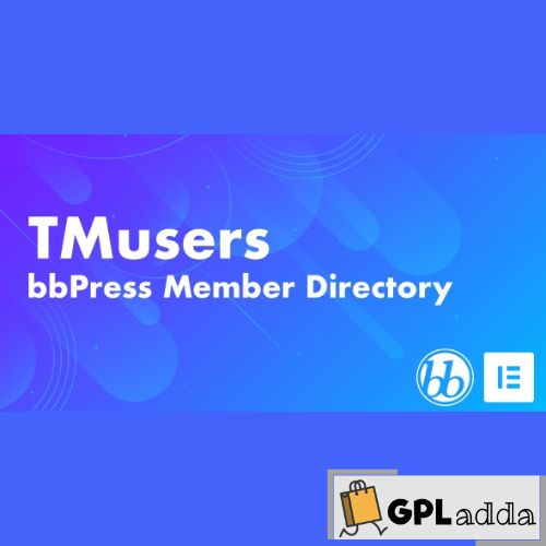 TMusers – bbPress Forum Member Directory For Elementor