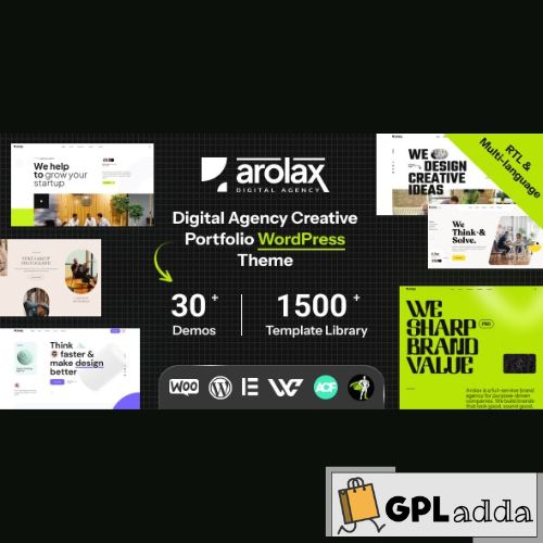 Arolax - Creative Digital Agency Theme
