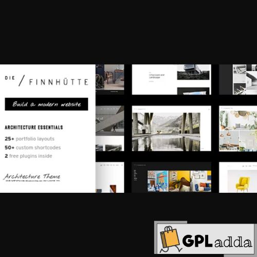 Die Finnhütte – Modern Architecture and Interior Design Theme