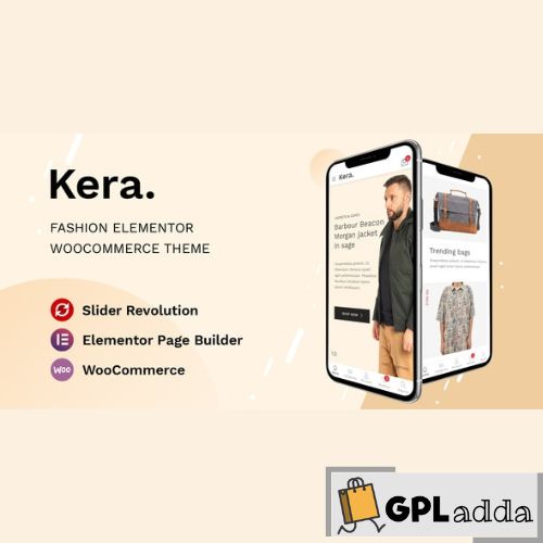 Kera - Fashion Elementor WooCommerce Theme