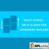 Multi Scroll – Split Slider for WPBakery Builder