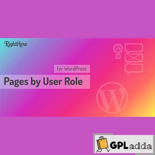 Pages by User Role for WordPress