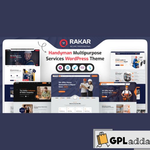 Rakar - Multipurpose Services WordPress Theme