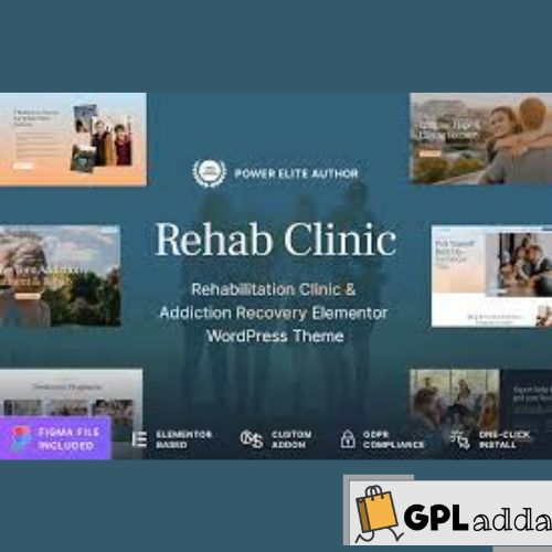 Rehab Clinic - Addiction Recovery Center WordPress Theme