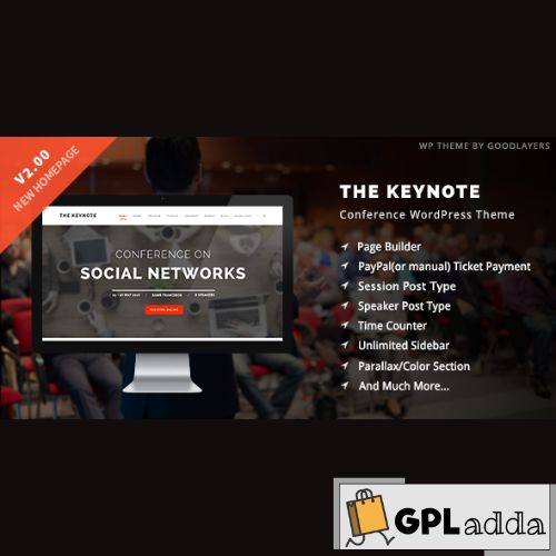 The Keynote – Conference Event WordPress