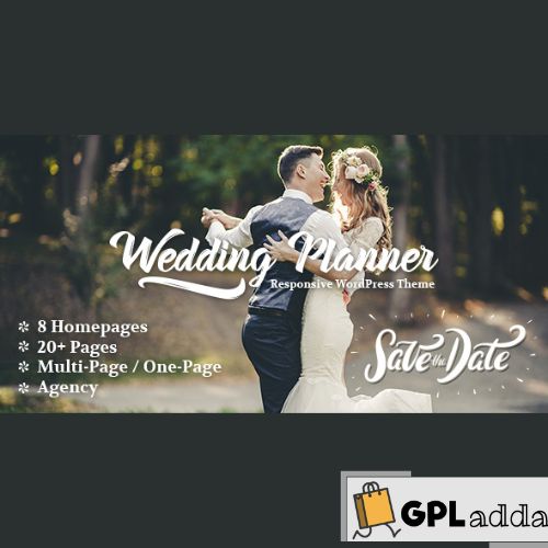 Wedding Planner - Responsive WordPress Theme