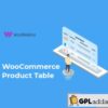 WoobeWoo WooCommerce Product Table Pro