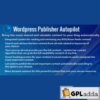 WordPress Publisher Autopilot