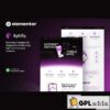 Aptify - Mobile App Landing Page & Tech Company Elementor Template Kit