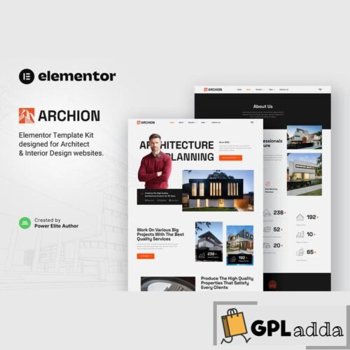 Archion - Architect & Contractor Elementor Template Kit