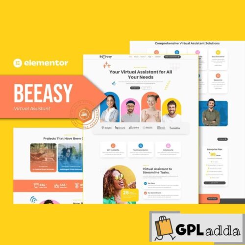 Beeasy - Virtual Assistant Elementor Pro Template Kit