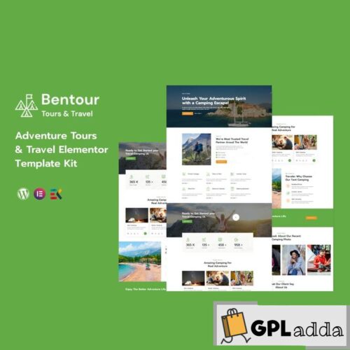 Bentour - Travel & Tour Booking Elementor Template Kit