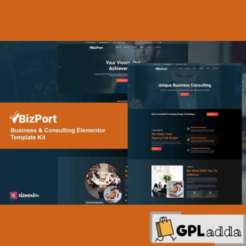 Bizport - Business & Consulting Elementor Template Kit