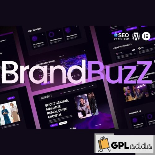 BrandBuzz - Digital Agency Elementor Kit