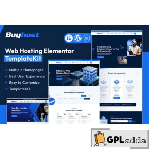 Buyhost - Web Hosting Elementor Template Kit