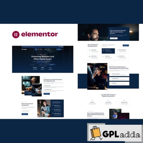 Cekal - Cyber Security & IT Service Elementor Template Kit