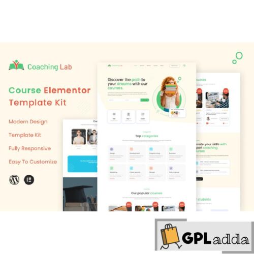 Coaching Lab - Coaching Center Elementor Template Kit