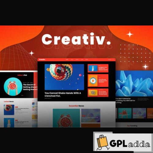 Creativ - Blog and Magazine Elementor Pro Template Kit