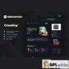 Creativy - Creative Agency & Portfolio Elementor Template Kit