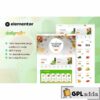 DailyMart - Grocery Store Elementor Template Kit