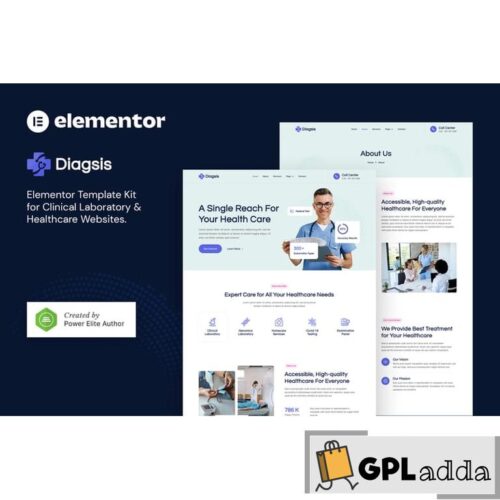 Diagsis - Clinical Laboratory & Healthcare Elementor Template Kit