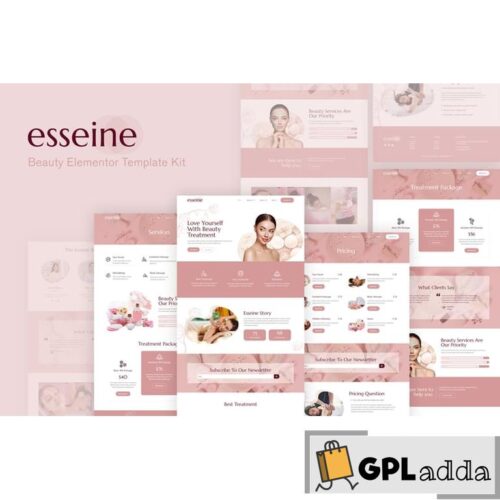 Essein - Beauty Spa Elementor Template Kit