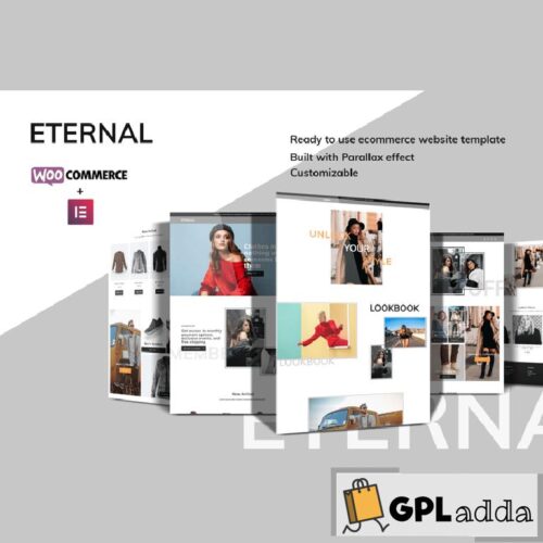 Eternal - Ecommerce Elementor Template Kit