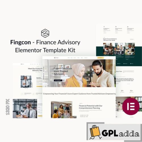 Fingcon - Finance Advisory Elementor Template Kit