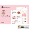 Flato - Ice Cream Shop Elementor Template Kit