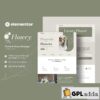 Flowry - Florist & Flower Boutique Elementor Template Kit