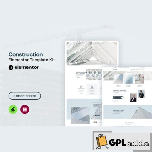 FourWall - Construction Elementor Template Kit