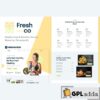 Freshco - Healthy Food & Nutrition Service Elementor Template Kit