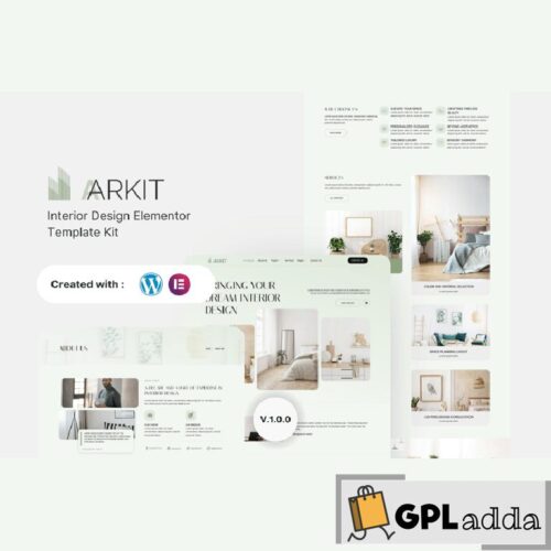 Aarkit - Interior Design Elementor Template Kit