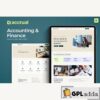 accrual accounting finance elementor template kit
