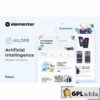 ailope artificial intelligence elementor template kit d1ciey
