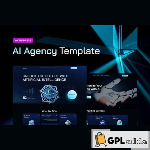 AiNexa - AI Agency Elementor Pro Template Kit