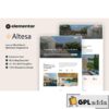 altesa villa resort elementor template kit