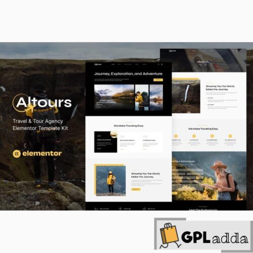 Altours - Travel & Tour Agency Elementor Template Kit