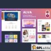 alva creative agency elementor template kit