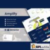 amplify digital marketing agency elementor template kit