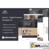 aports single property elementor template kit