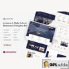 aviationaly aviation flight school elementor template kit