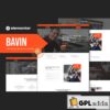 bavin plumbing service company elementor template kit