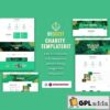 bequest nonprofit charity donation elementor template kit 1